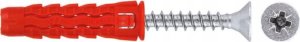 Klimas Kołek rozporowy Klimas Wkręt-met SFXP-08040050 8x40 5x50 uniwersalny gips/tynk opakowanie 100szt 4