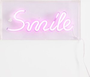 Lampa sufitowa Zumaline Zuma Line Neon FM-NLB46 neon ścienny 1x5W LED K 150 lm różowy 3