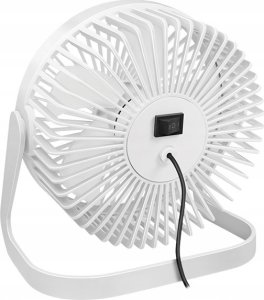 Wentylator USB LogiLink USB wentylator biurkowy 6'' biały 4