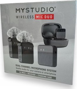 Mikrofon EasyPix MyStudio Wireless Mic Duo 5