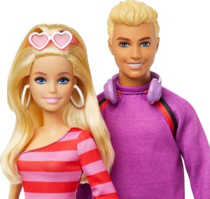 Lalka Barbie Mattel Fashionistas Barbie i Ken na wrotkach (HXK90) 2