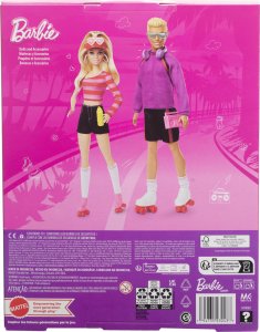 Lalka Barbie Mattel Fashionistas Barbie i Ken na wrotkach (HXK90) 6