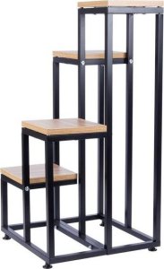 Vilde Kwietnik metalowy 4-poziomowy 69 cm 6