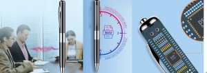 Luxury DŁUGOPIS MINI DYKTAFON SZPIEGOWSKI PENDRIVE 15H HQ Do Podsłuchu Detekcja 6