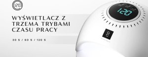Lampa do paznokci Activeshop Lampa UV LED Ocho Nails 8 Biała 84W 12