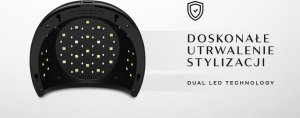 Lampa do paznokci Activeshop Lampa UV LED OCHO NAILS 8 CZARNA 84W 11
