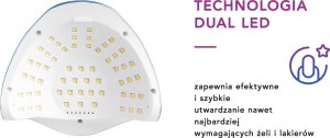 Lampa do paznokci Activeshop Lampa UV LED Glow F2 RN 220W 11