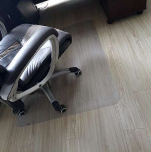Ruhhy Mata ochronna pod krzesło 100x140cm - mleczna 7
