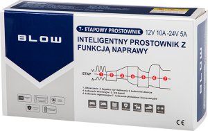 Blow 58-683# Prostownik automatyczny 12v/10a-24v/5a blow 3