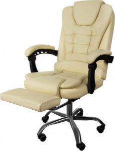Krzesło biurowe Malatec 23287 Beżowe 3