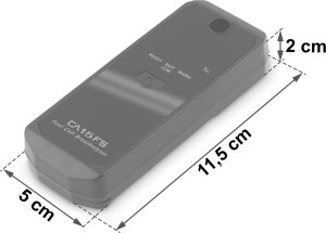 Alcofind Alkomat elektrochemiczny CA 15FS + ustniki 7