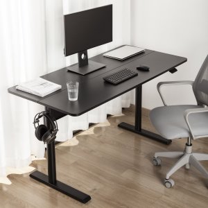 Biurko Ergo Office ER Czarne 140 cm x 68 cm 2