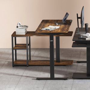 Biurko Ergo Office ER-450 Brązowe 120 cm x 60 cm 6