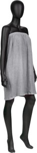 Activeshop Peleryna frotte szary nr 29 2
