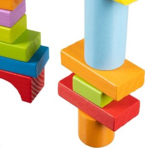 Kruzzel Klocki drewniane 100 szt. (22666) 6