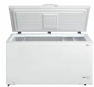 Zamrażarka Midea Midea Freezer | MDRC405FEE01 | Energy efficiency class E | Chest | Free standing | Height 85 cm | Total net capacity 290 L | White 2