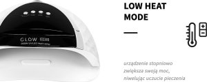 Lampa do paznokci Activeshop Lampa UV LED Glow YC57 Biała 268W 13