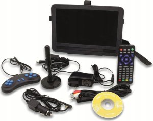 Odtwarzacz Blu-ray Soundmaster PDB1910SW przenośny odtwarzacz DVD/Blu-Ray wymienny czarny 25,6 cm (10.1") 1024 x 600 px 3