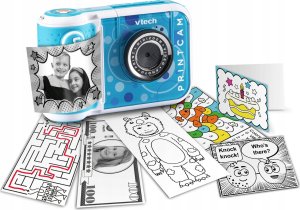 Vtech VTech KidiZoom Print Cam, digital camera (azure blue) 2