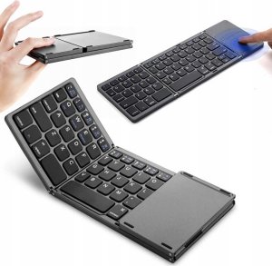 Klawiatura Farrot mini bt klawiatura membranowa zintegrowany składana touchpad 5