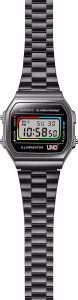 Casio Vintage Zegarek dla dzieci Casio A168WEUC-1AER czarny 6