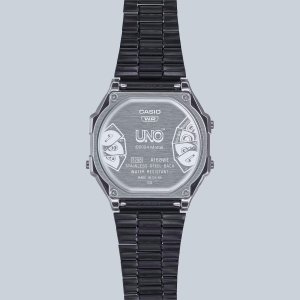 Casio Vintage Zegarek dla dzieci Casio A168WEUC-1AER czarny 9