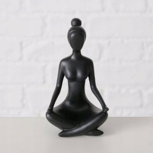 Boltze Figurka dekoracyjna Joga, kobieta, 10 cm 3