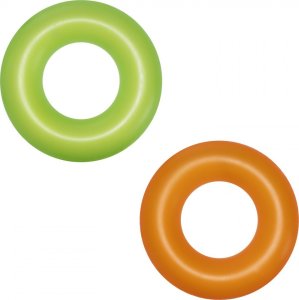 Bestway Kółko dla dzieci do pływania Neon Zielony 76cm 2