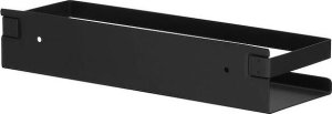 Springos Półka łazienkowa pod prysznic 30x10 cm ze stali nierdzewnej czarna UNIWERSALNY 12