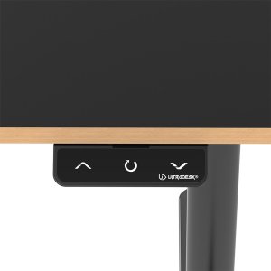 Ultradesk Biurko dla dzieci, elektycznie regulowany, 120X60 cm, 55-81 cm, PULSAR, czarny, ULTRADESK 12