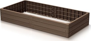 Prosperplast Rabata ogrodowa Base Woody 1492x756mm Grządka 2