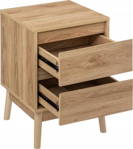 5five Szafka nocna ABANA, 2 szuflady, 40 x 40 x 56 cm 2