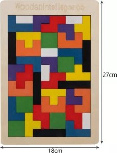 Kruzzel Układanka drewniana- puzzle (22667) 3