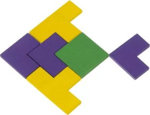 Kruzzel Układanka drewniana- puzzle (22667) 5
