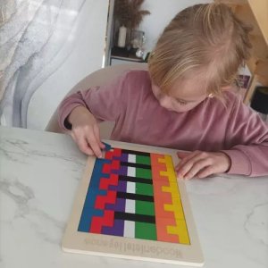Kruzzel Układanka drewniana- puzzle (22667) 10