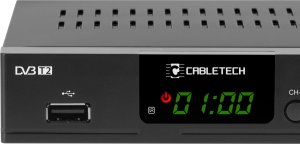 Tuner TV Cabletech Tuner DVB-T2 H.265 HEVC 12