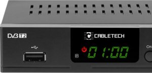 Tuner TV Cabletech Tuner DVB-T2 H.265 HEVC 18