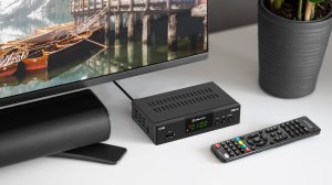 Tuner TV Cabletech Tuner DVB-T2 H.265 HEVC 6