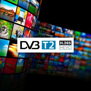 Tuner TV Cabletech Tuner DVB-T2 H.265 HEVC 7