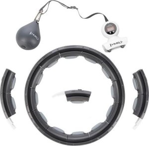 HMS HHM15 HULA HOP BLACK Z MAGNESEM I OBCIĄŻNIKIEM + LICZNIK 14