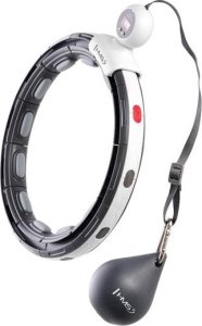 HMS HHM15 HULA HOP BLACK Z MAGNESEM I OBCIĄŻNIKIEM + LICZNIK 2