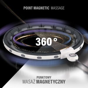 HMS HHM15 HULA HOP BLACK Z MAGNESEM I OBCIĄŻNIKIEM + LICZNIK 3