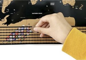 Iso Trade Mapa świata - zdrapka z flagami 23443 12
