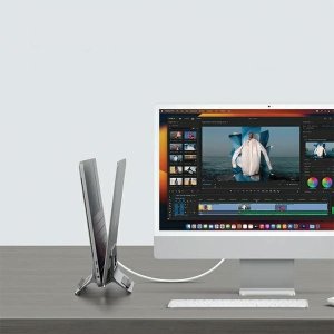 Beline SODI Grawitacyjny stojak na MacBooka SMS-300 szary/grey 3