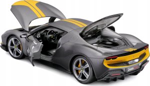 Bburago Ferrari 296 GTB Assetto Grey/Yellow 1:18 BBURAGO 4