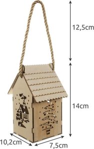 Dekoracja świąteczna Ruhhy Lampion LED- adwentowy Ruhhy 22163 6