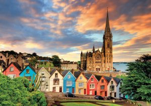 Enjoy Puzzle 1000 Katedra św. Kolmana, Cobh, Irlandia G3 2