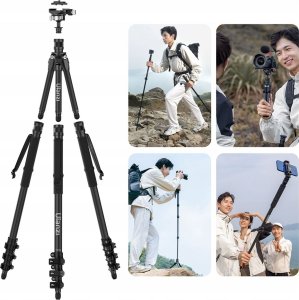 Statyw Ulanzi Profesjonalny Statyw Fotograficzny Foto 5w1 146cm / Ulanzi TT35 / T068 3