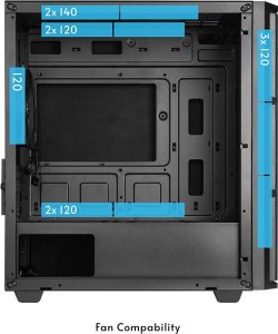 Obudowa Chieftec Pro Mini czarna (AZ-01B-OP) 3