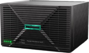 Serwer HP HPE PL MicroServer Gen11 E-2434 (3.4/4C) 1x32G 2x4TB/7.2 (801888) 4LFF/4SFF-NHP VROC 4x1G iLo6 180W NBD111 Smart Choice 2